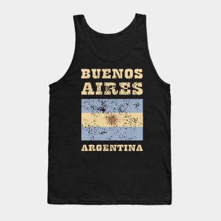 Flag of Argentina Tank Top